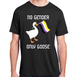 Goose No Gender Pride Flag Lgbtq Gay Adult ChromaSoft Performance T-Shirt