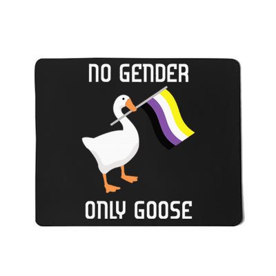 Goose No Gender Pride Flag Lgbtq Gay Mousepad