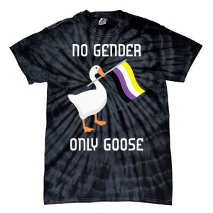 Goose No Gender Pride Flag Lgbtq Gay Tie-Dye T-Shirt