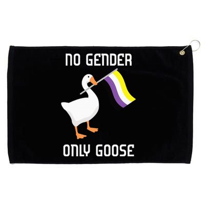 Goose No Gender Pride Flag Lgbtq Gay Grommeted Golf Towel