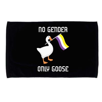 Goose No Gender Pride Flag Lgbtq Gay Microfiber Hand Towel