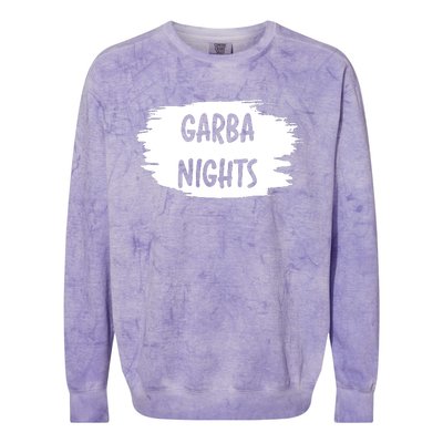 Garba Nights Colorblast Crewneck Sweatshirt