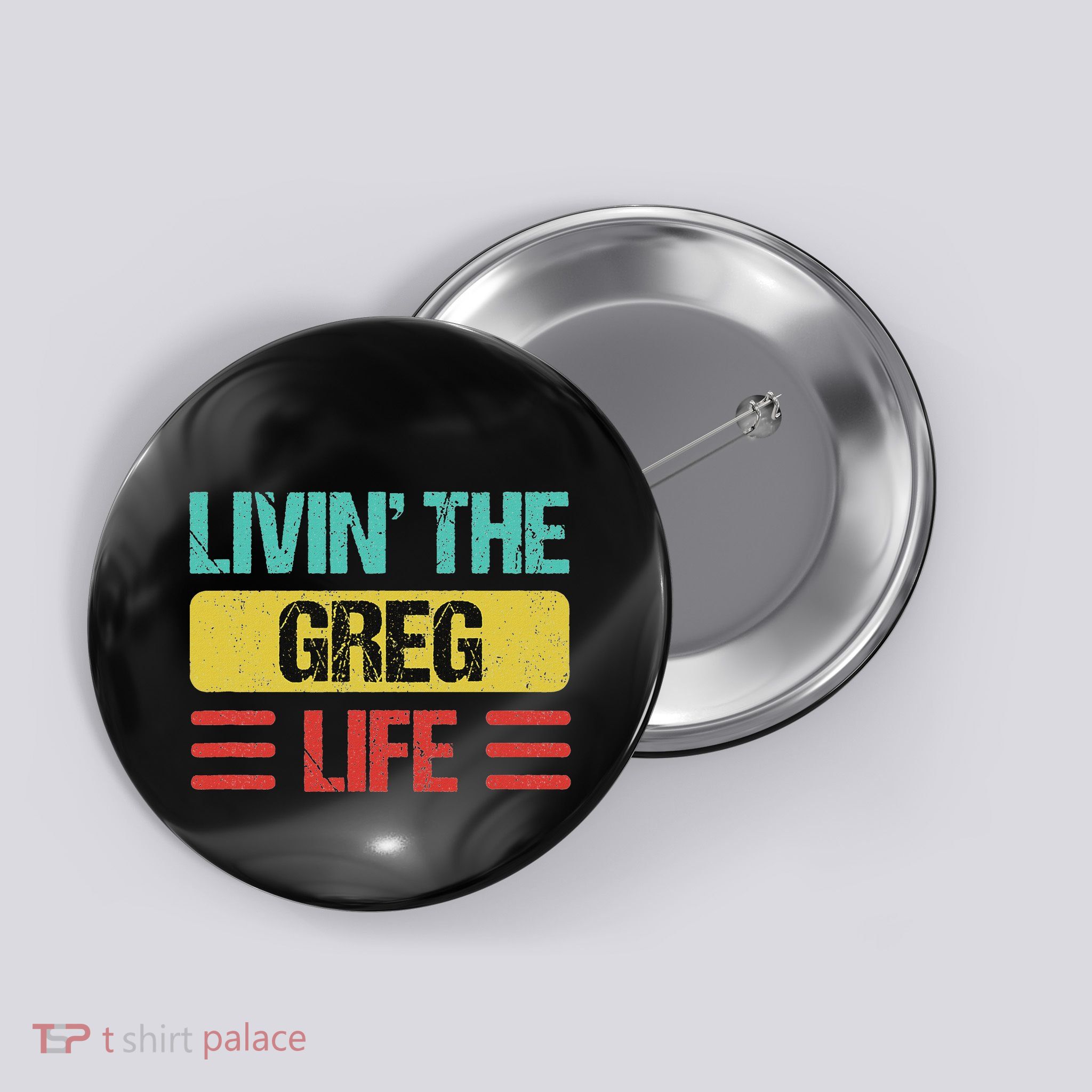 Greg Name Button