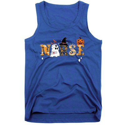 Ghost Nurses Halloween Crew Funny Costume Tank Top