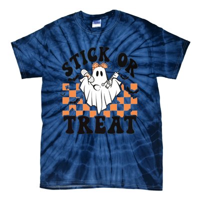 Ghost Nurse Halloween Tie-Dye T-Shirt