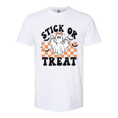 Ghost Nurse Halloween Softstyle® CVC T-Shirt