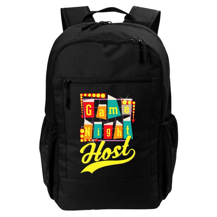 Game Night Host Family Board Game Trivia Night Backpack