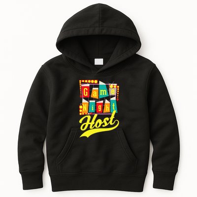 Game Night Host Family Board Game Trivia Night Kids Hoodie