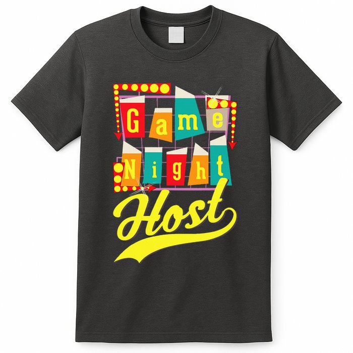 Game Night Host Family Board Game Trivia Night T-Shirt