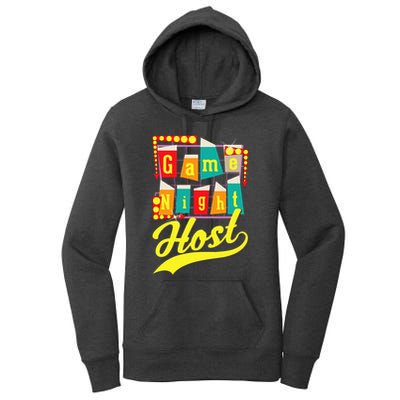 Game Night Host Family Board Game Trivia Night Women's Pullover Hoodie