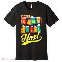 Game Night Host Family Board Game Trivia Night Premium T-Shirt