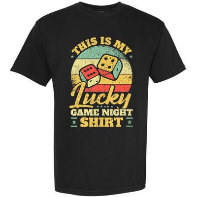 Game Night Host I Lucky Board Game Night Garment-Dyed Heavyweight T-Shirt