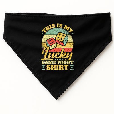 Game Night Host I Lucky Board Game Night USA-Made Doggie Bandana