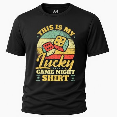 Game Night Host I Lucky Board Game Night Performance Shirt