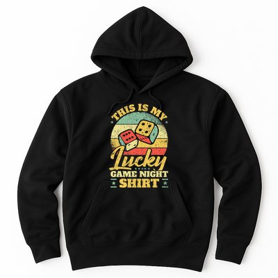 Game Night Host I Lucky Board Game Night Hoodie