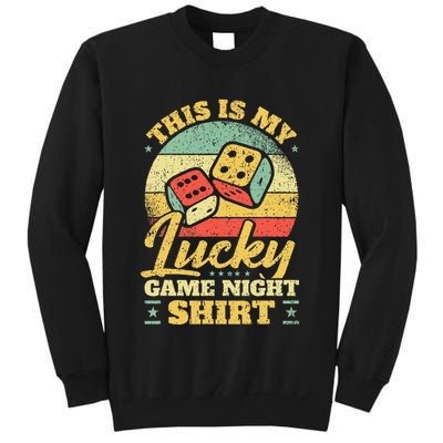Game Night Host I Lucky Board Game Night Sweatshirt