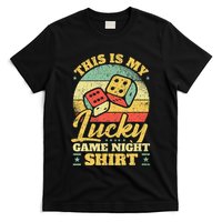 Game Night Host I Lucky Board Game Night T-Shirt