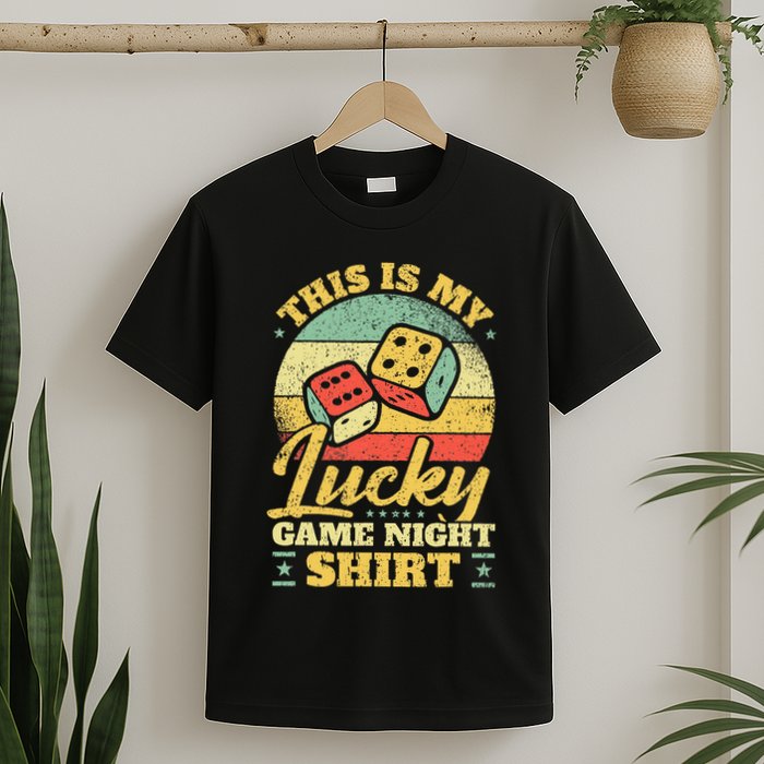Game Night Host I Lucky Board Game Night T-Shirt