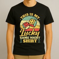 Game Night Host I Lucky Board Game Night T-Shirt