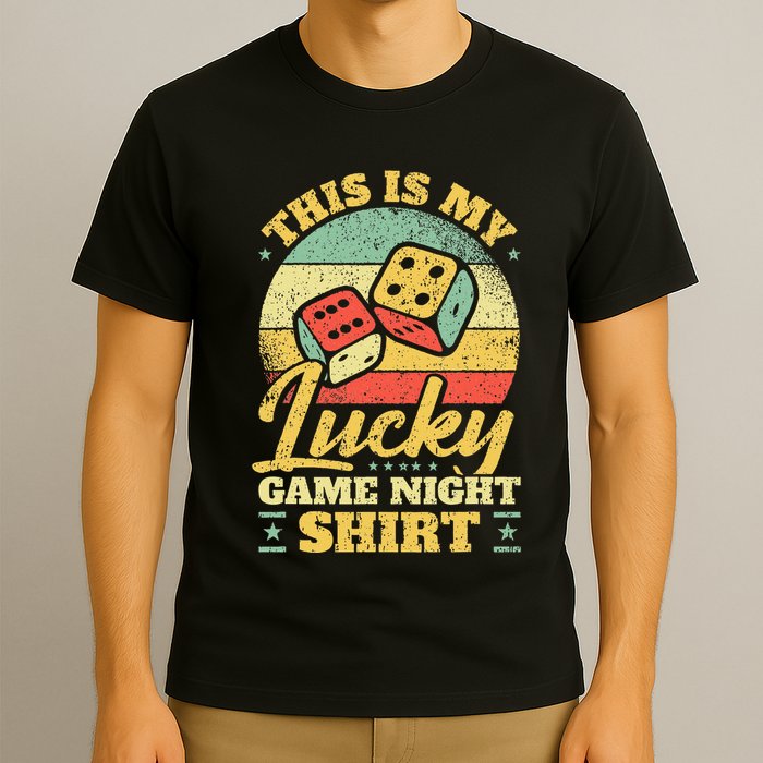 Game Night Host I Lucky Board Game Night T-Shirt