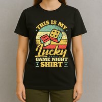 Game Night Host I Lucky Board Game Night T-Shirt
