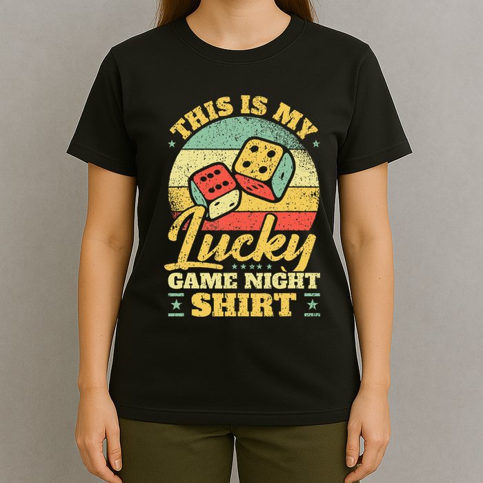 Game Night Host I Lucky Board Game Night T-Shirt
