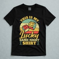 Game Night Host I Lucky Board Game Night T-Shirt