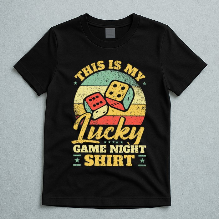 Game Night Host I Lucky Board Game Night T-Shirt