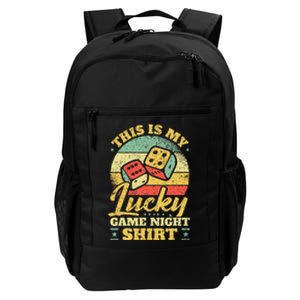 Game Night Host I Lucky Board Game Night Daily Commute Backpack