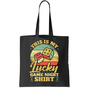 Game Night Host I Lucky Board Game Night Tote Bag