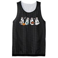 Ghost Nurses Halloween Crew Funny Costume Mesh Reversible Basketball Jersey Tank