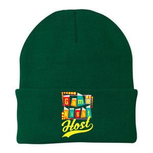 Game Night Host Family Board Game Trivia Night Knit Cap Winter Beanie