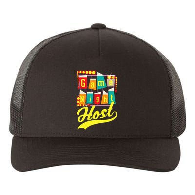 Game Night Host Family Board Game Trivia Night Yupoong Adult 5-Panel Trucker Hat
