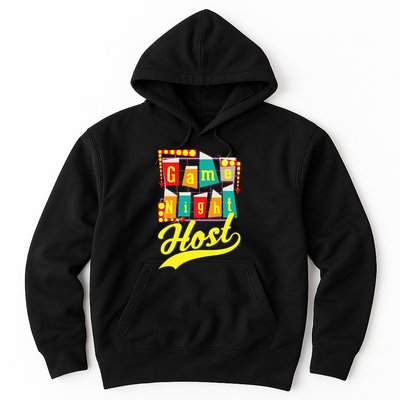 Game Night Host Family Board Game Trivia Night Hoodie
