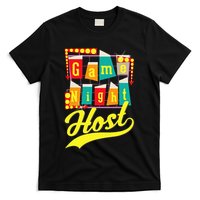 Game Night Host Family Board Game Trivia Night T-Shirt
