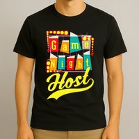 Game Night Host Family Board Game Trivia Night T-Shirt