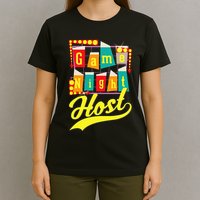 Game Night Host Family Board Game Trivia Night T-Shirt