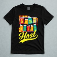 Game Night Host Family Board Game Trivia Night T-Shirt