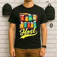 Game Night Host Family Board Game Trivia Night T-Shirt