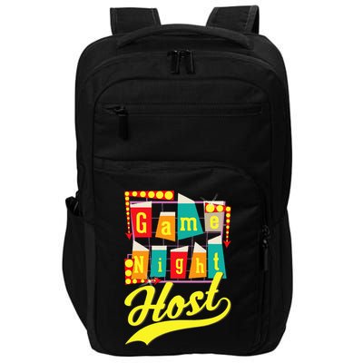 Game Night Host Family Board Game Trivia Night Impact Tech Backpack