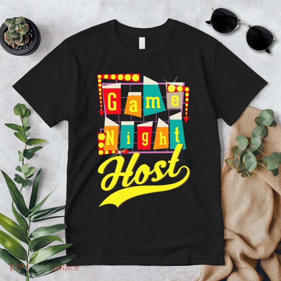Game Night Host Family Board Game Trivia Night Premium T-Shirt