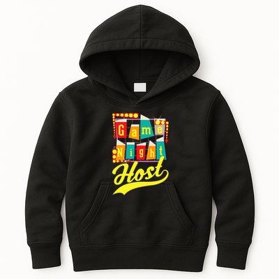 Game Night Host Family Board Game Trivia Night Kids Hoodie