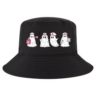 Ghost Nurse Halloween Halloween Nurse Cool Comfort Performance Bucket Hat