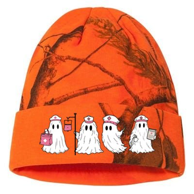 Ghost Nurse Halloween Halloween Nurse Kati Licensed 12" Camo Beanie