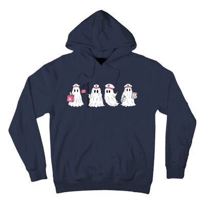 Ghost Nurse Halloween Halloween Nurse Tall Hoodie