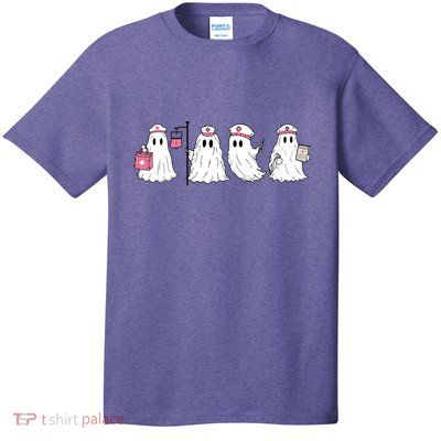 Ghost Nurse Halloween Halloween Nurse T-Shirt