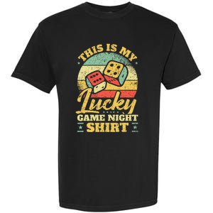 Game Night Host I Lucky Board Game Night Garment-Dyed Heavyweight T-Shirt