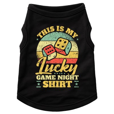 Game Night Host I Lucky Board Game Night Doggie Tank