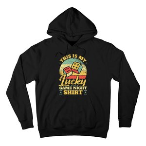 Game Night Host I Lucky Board Game Night Hoodie