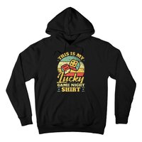 Game Night Host I Lucky Board Game Night Hoodie